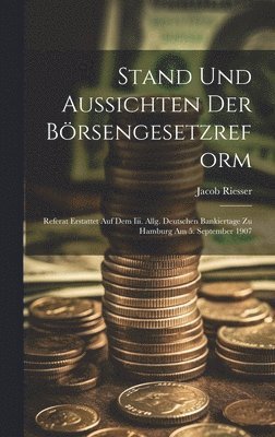 bokomslag Stand Und Aussichten Der Brsengesetzreform