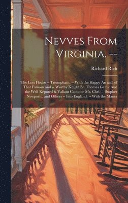 Nevves From Virginia. -- 1