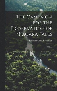 bokomslag The Campaign for the Preservation of Niagara Falls