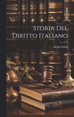 bokomslag Storia Del Diritto Italiano