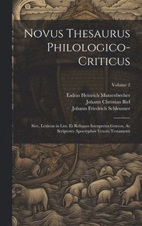 bokomslag Novus Thesaurus Philologico-Criticus