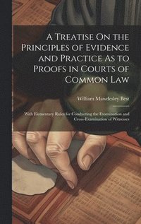 bokomslag A Treatise On the Principles of Evidence and Practice As to Proofs in Courts of Common Law