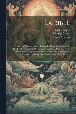 Samuel Cahen, Salomon Munk, Tan&7717;ûm [Forme Avant 2007] (Ben Yôs - Bible, Häftad