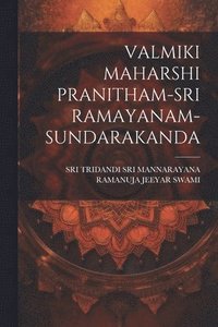 bokomslag Valmiki Maharshi Pranitham-Sri Ramayanam-Sundarakanda