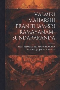 bokomslag Valmiki Maharshi Pranitham-Sri Ramayanam-Sundarakanda