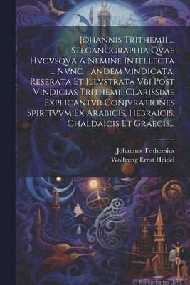 Johannes Trithemius, Wolfgang Ernst Heidel - Johannis Trithemii ... Steganographia Qvae Hvcvsqva A Nemine Intellecta ... Nvnc Tandem Vindicata, Reserata Et Illvstrata Vbi Post Vindicias Trithemii, Häftad