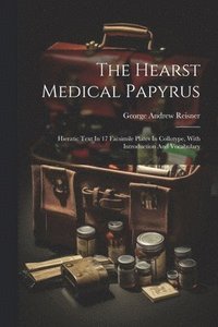 bokomslag The Hearst Medical Papyrus
