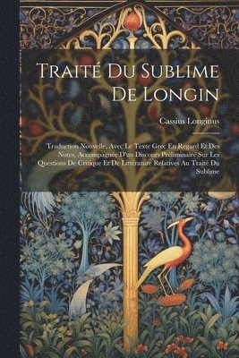 Cassius Longinus - Traité Du Sublime De Longin, Häftad
