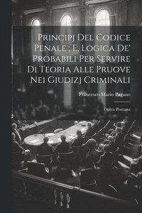 bokomslag Principj Del Codice Penale; E, Logica De' Probabili Per Servire Di Teoria Alle Pruove Nei Giudizj Criminali