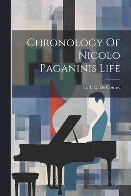 Chronology Of Nicolo Paganinis Life 1