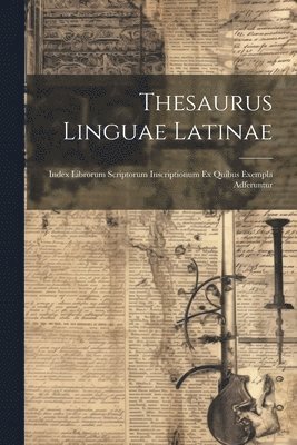 bokomslag Thesaurus Linguae Latinae