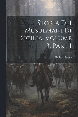 bokomslag Storia Dei Musulmani Di Sicilia, Volume 3, part 1