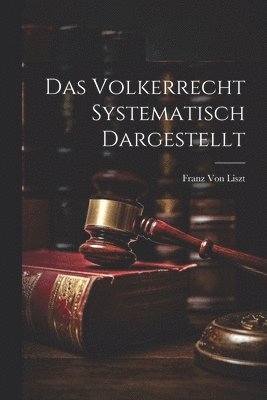 Franz Von Liszt - Volkerrecht Systematisch Dargestellt, Häftad