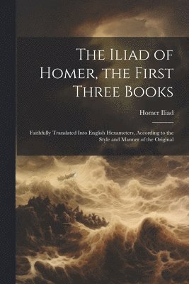 bokomslag The Iliad of Homer, the First Three Books