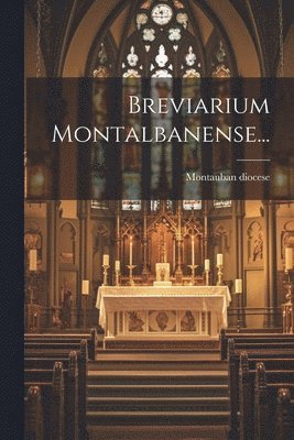 bokomslag Breviarium Montalbanense...