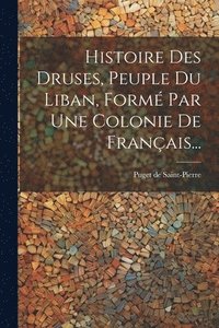 bokomslag Histoire Des Druses, Peuple Du Liban, Form Par Une Colonie De Franais...