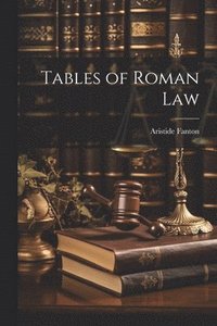 bokomslag Tables of Roman Law