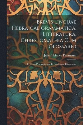 bokomslag Brevis Linguae Hebraicae Grammatica, Litteratura, Chrestomathia Cum Glossario