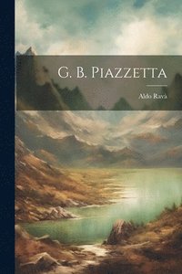 bokomslag G. B. Piazzetta