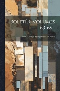 bokomslag Boletn, Volumes 63-69...