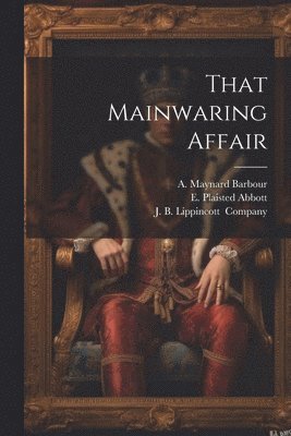 bokomslag That Mainwaring Affair