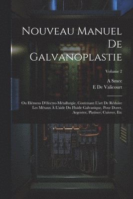 bokomslag Nouveau Manuel De Galvanoplastie