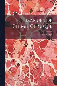bokomslag Manuel de Chimie Clinique