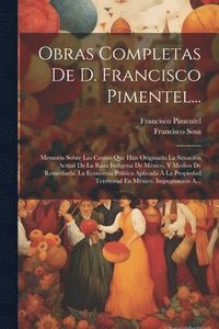 bokomslag Obras Completas De D. Francisco Pimentel...