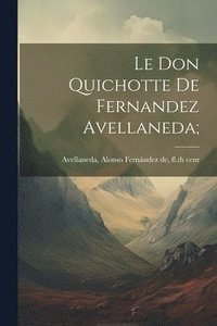 bokomslag Le Don Quichotte de Fernandez Avellaneda;