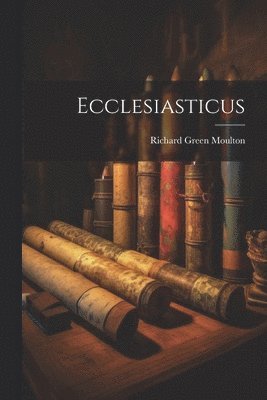 bokomslag Ecclesiasticus