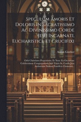 Speculum Amoris Et Doloris In Sacratissimo Ac Divinissimo Corde Jesu Incarnati, Eucharistici, Et Crucifixi 1