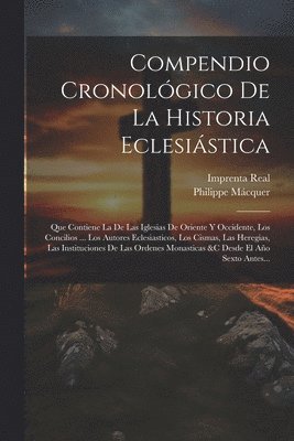 Compendio Cronolgico De La Historia Eclesistica 1