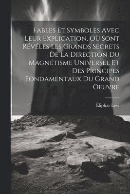 bokomslag Fables Et Symboles Avec Leur Explication, O Sont Rvls Les Grands Secrets De La Direction Du Magntisme Universel Et Des Principes Fondamentaux Du Grand Oeuvre