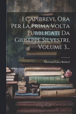 bokomslag I Capibrevi, Ora Per La Prima Volta Pubblicati Da Giuseppe Silvestri, Volume 3...