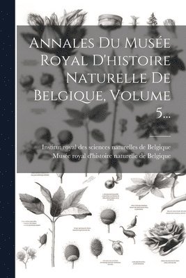 bokomslag Annales Du Musée Royal D'histoire Naturelle De Belgique, Volume 5...