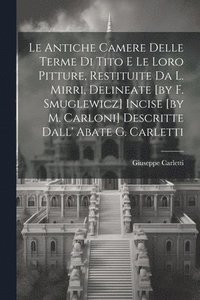 bokomslag Le Antiche Camere Delle Terme Di Tito E Le Loro Pitture, Restituite Da L. Mirri, Delineate [by F. Smuglewicz] Incise [by M. Carloni] Descritte Dall' Abate G. Carletti