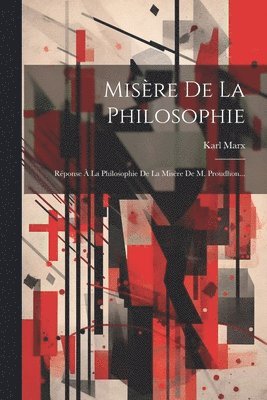 bokomslag Misre De La Philosophie