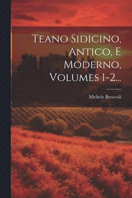 Teano Sidicino, Antico, E Moderno, Volumes 1-2... 1