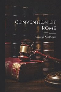 bokomslag Convention of Rome