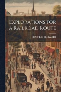 bokomslag Explorations for a Railroad Route