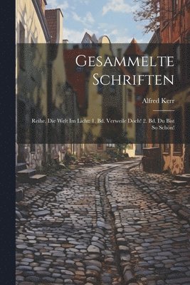 Gesammelte Schriften 1