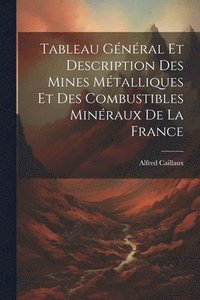 bokomslag Tableau Gnral Et Description Des Mines Mtalliques Et Des Combustibles Minraux De La France