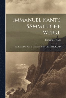 bokomslag Immanuel Kant's Smmtliche Werke