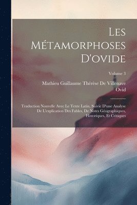 bokomslag Les Mtamorphoses D'ovide