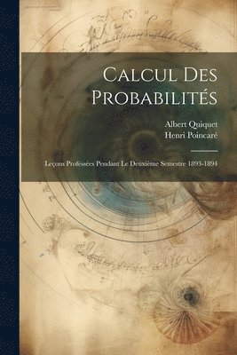 bokomslag Calcul Des Probabilits