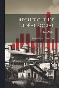 bokomslag Recherche De L'idal Social