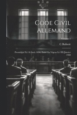 Code Civil Allemand 1