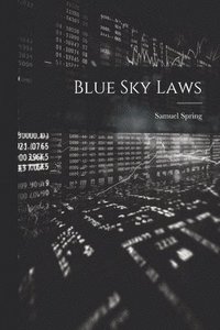bokomslag Blue Sky Laws