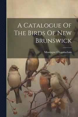 bokomslag A Catalogue Of The Birds Of New Brunswick