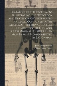 bokomslag Catalogue Of The Specimens Illustrating The Osteology And Dentition Of Vertebrated Animals... Contained In The Museum Of The Royal College Of Surgeons Of England. Class Mammalia, Other Than Man, By